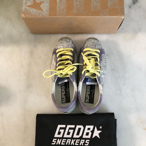 Golden Goose Holographic Holo Superstars Glitter - Picture 2 of 8